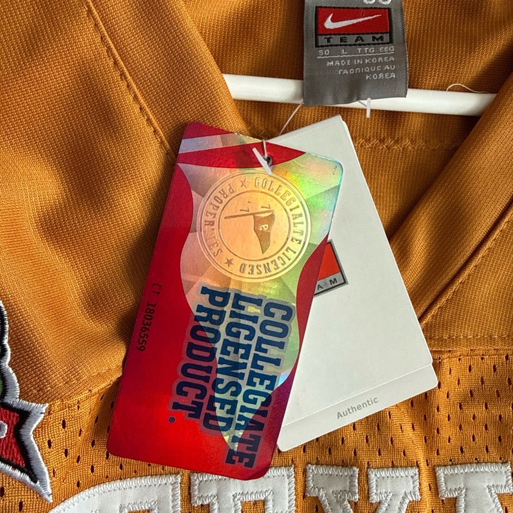 Nike Orange Texas Jersey - Picture 6 of 7